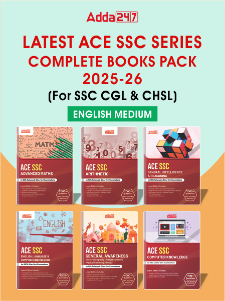 Latest Ace SSC Complete Books Series For (SSC CGL & CHSL ) Exam 2025-26 (English Printed Edition) By Adda247